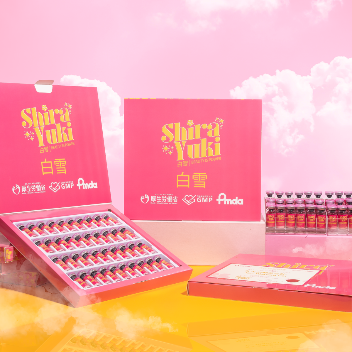 SHIRA YUKI | GLUTATHIONE 180,000MG | 40 DOSES