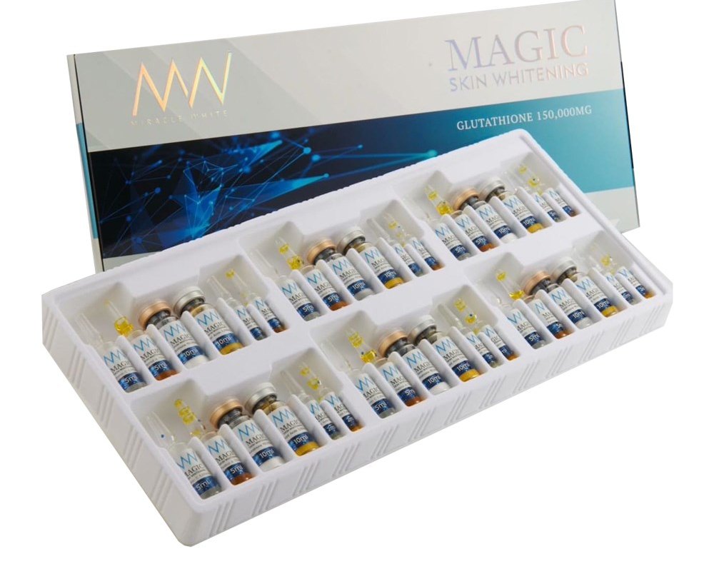 MIRACLE WHITE SKIN GLOW 150000MG GLUTATHIONE